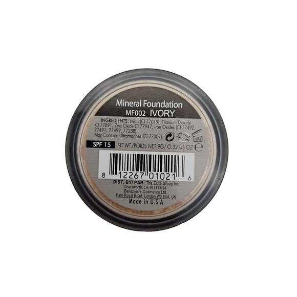 Bellapierre MF002-IVORY Loose Mineral Foundation Powder 9 Grams - Picture 1 of 2
